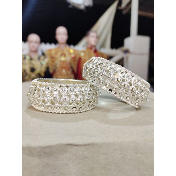 gelang penganten silver.