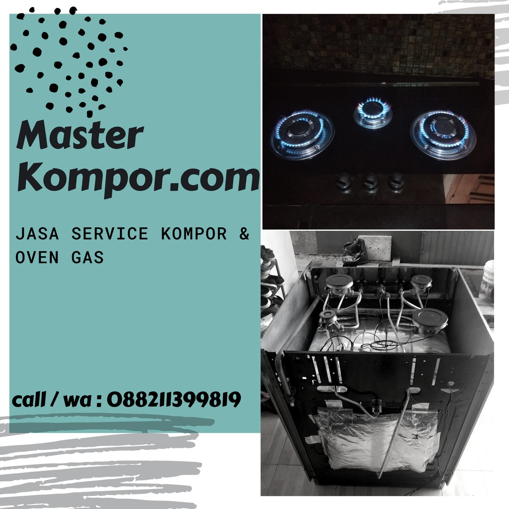 Jasa Servis & Perbaikan Kompor Gas Tanam, Standing Oven, Kwali Range(Service Kompor Jakarta Utara)