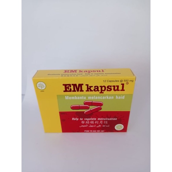 Em Kapsul pelancar haid