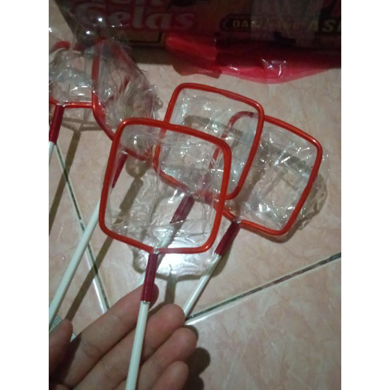 Serokan Gayung ikan/Serokan gayung plastik/Serokan burayak ikan cupang ikan hias