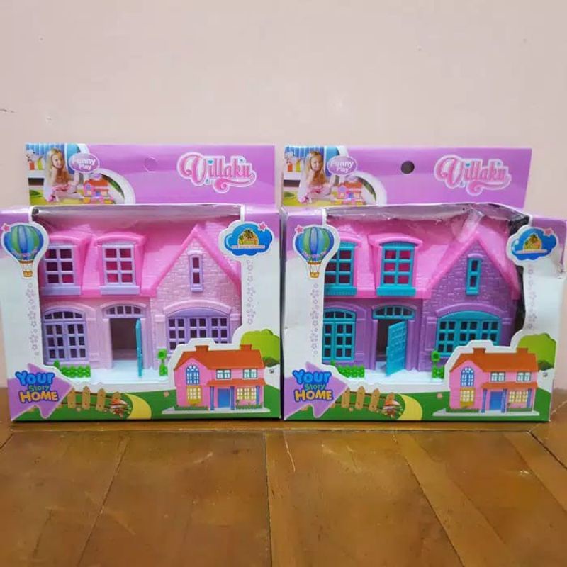 Mainan Rumah Rumahan Villaku Kado Ulang Tahun Anak Perempuan Cewek