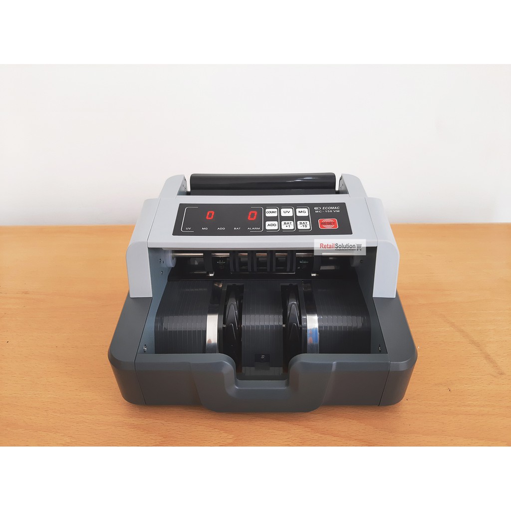 Mesin Penghitung Uang Ultraviolet MG - ECOMAC MC150VM / MC-150VM / MC150 VM Money Counter