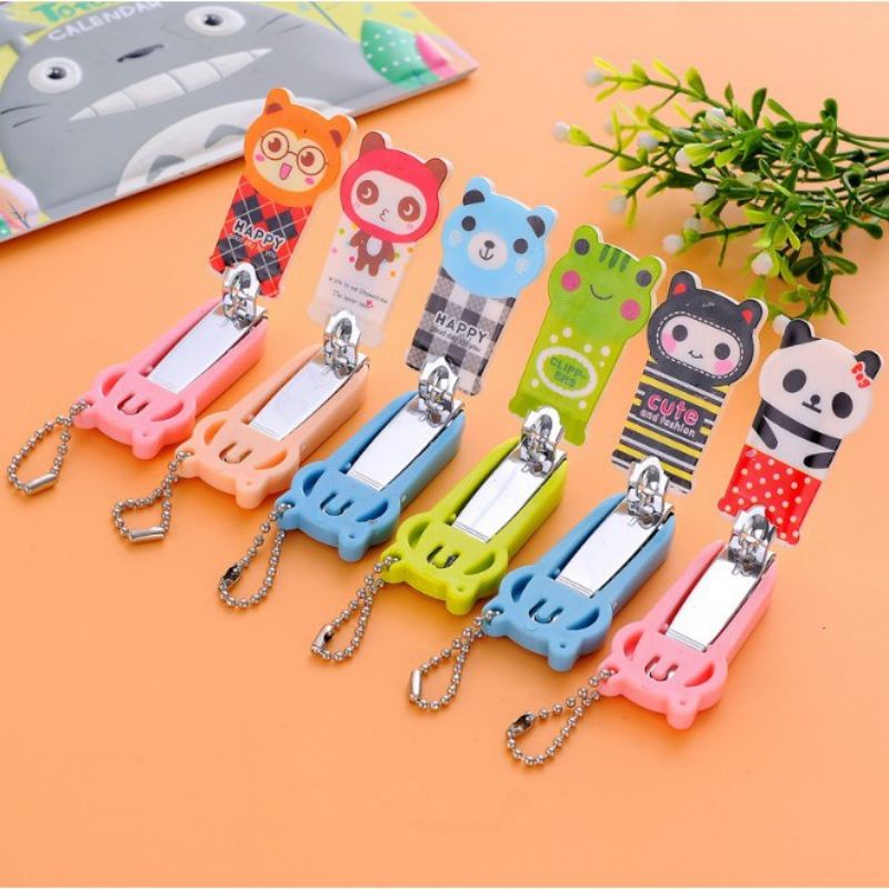 Gunting Potong Kuku Nail Clipper Bayi Anak Karakter Lucu