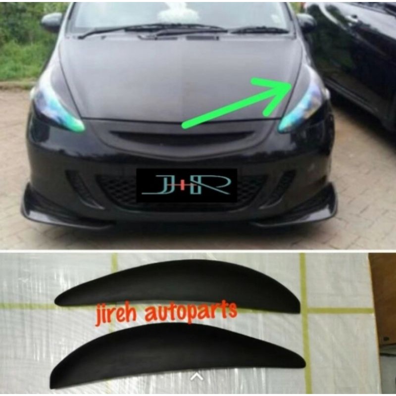 Alis Lampu Depan Honda jazz Eyelid mata sipit