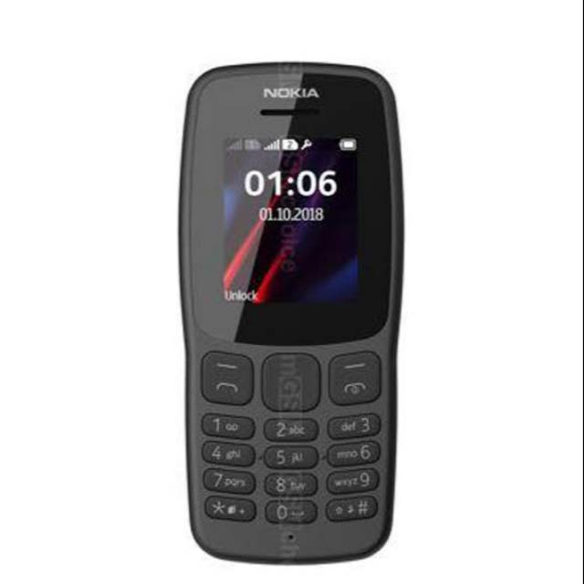 Nokia 106 New Garansi Resmi Nokia