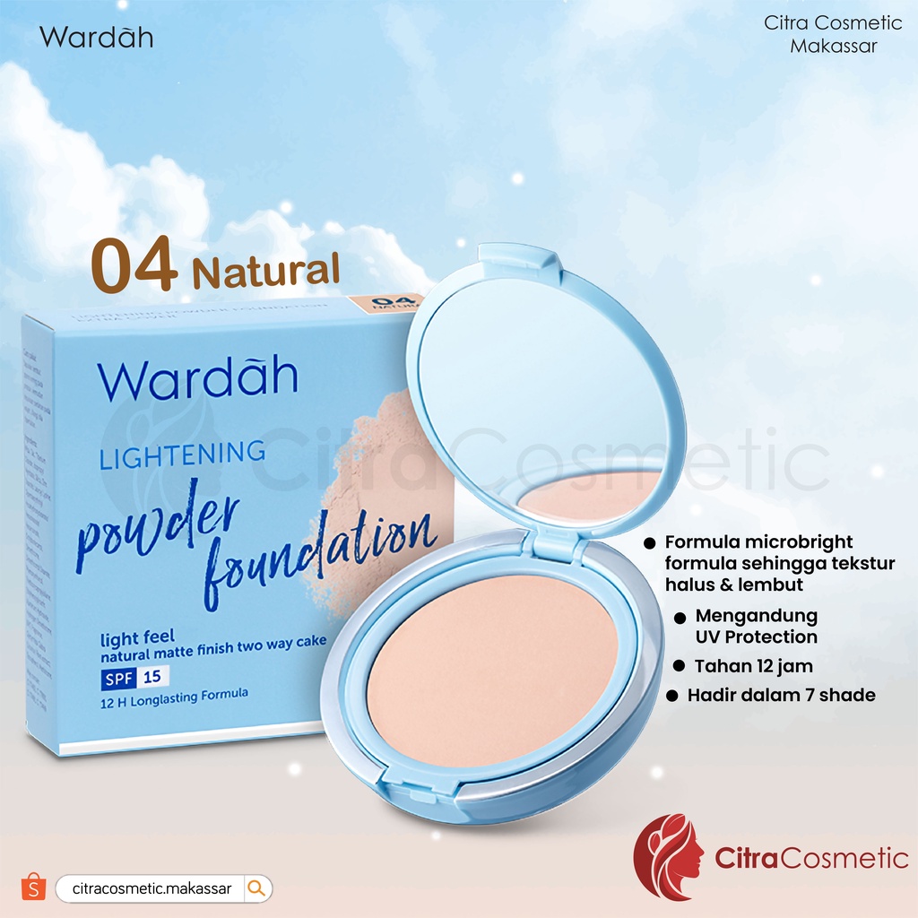 Wardah Lightening Powder Foundation Light Feel