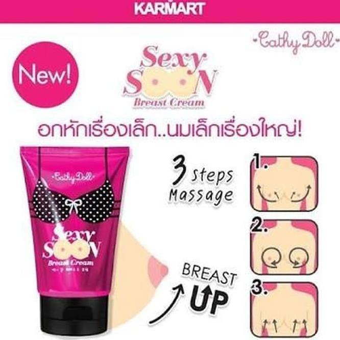 D79J PEMBESAR DAN PENGENCANG PAYUDARA SEXY SOON BREAST CREAM ORI THAILAND 7X1P