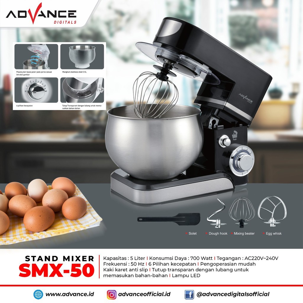Standing Mixer / Mixer duduk / mixer com Advance SMX-50