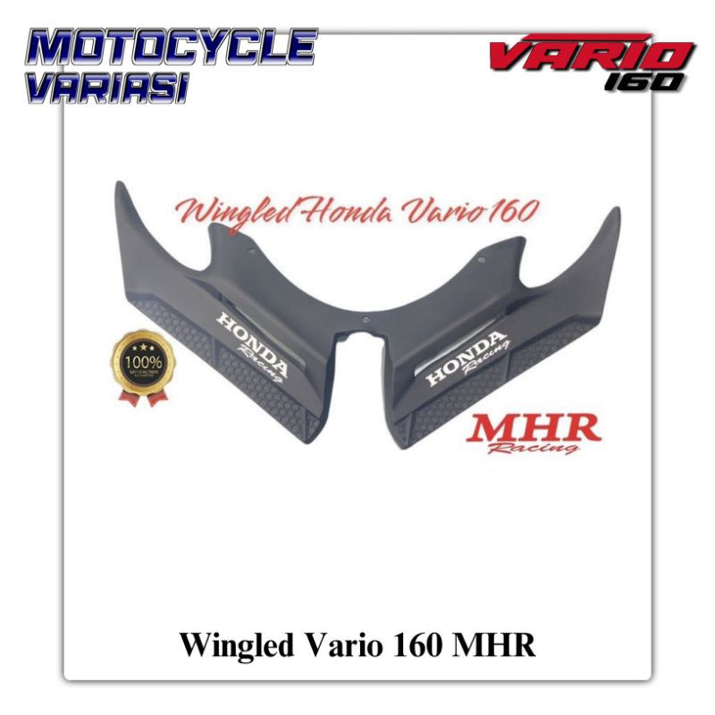 Winglet Honda Vario 160 Model Moto GP ABS Plastik MHR