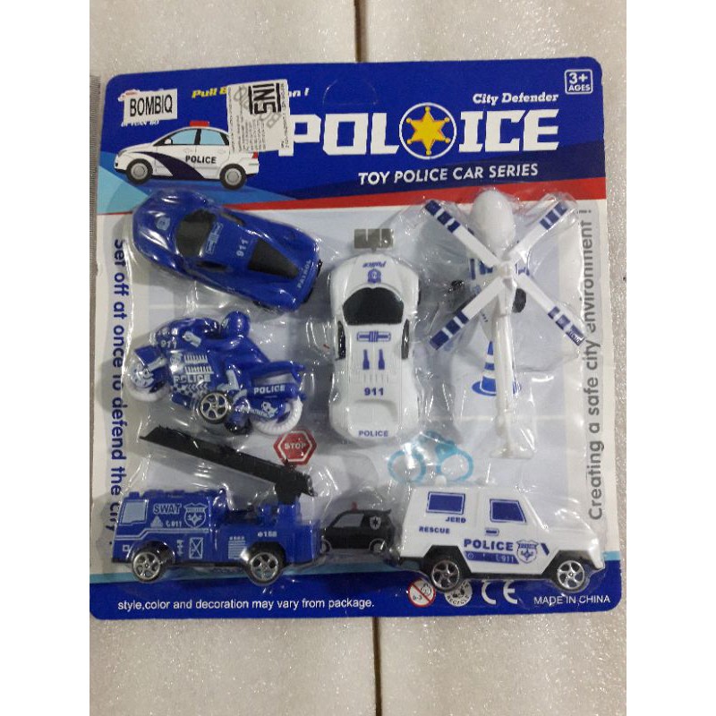 MAINAN MOBIL POLISI/ POLICE CAR SERIES BOMBIQ
