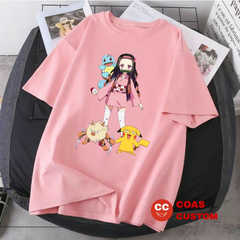 BAJU KAOS ANAK NEZUKO KAMADO DEMON SLAYER