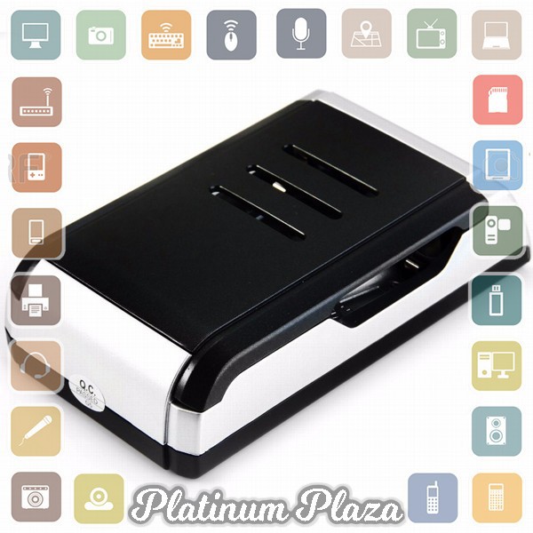 Taffware Smart Intelligent LCD 4 Slot Charger Baterai for AA AAA N`6AKE2T- Black