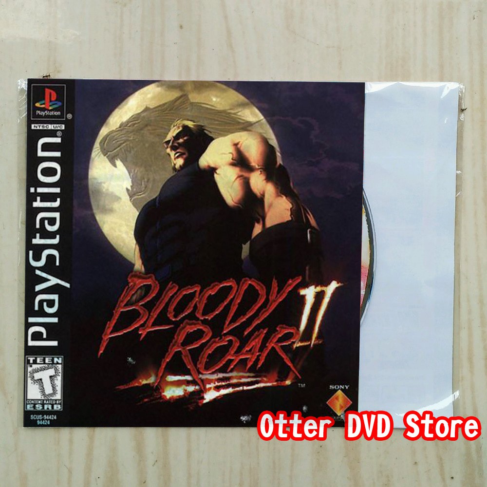 Kaset CD Game Ps1 Ps 1 Bloody Roar 2