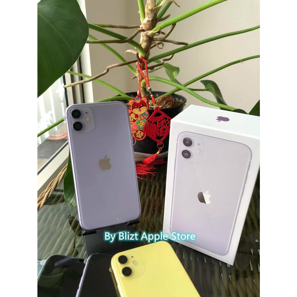 iPhone11 64GB Silent Fullset original Second Mulus100% Like New 3utools All Green (Garansi 1 Bulan)