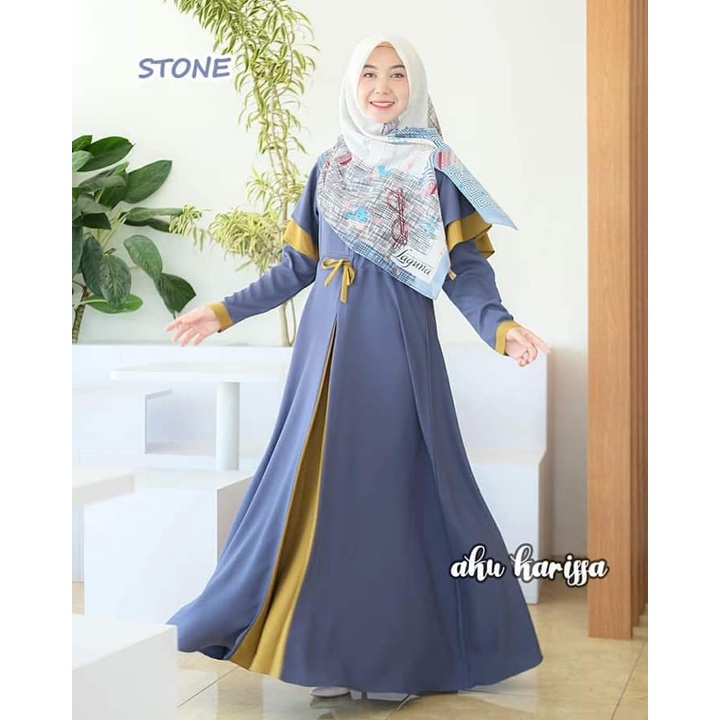 Gamis Milva By Aku Karissa , Dress Milva Aku Karissa , only gamis