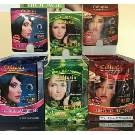 CULTUSIA HAIR COLOUR SHAMPOO