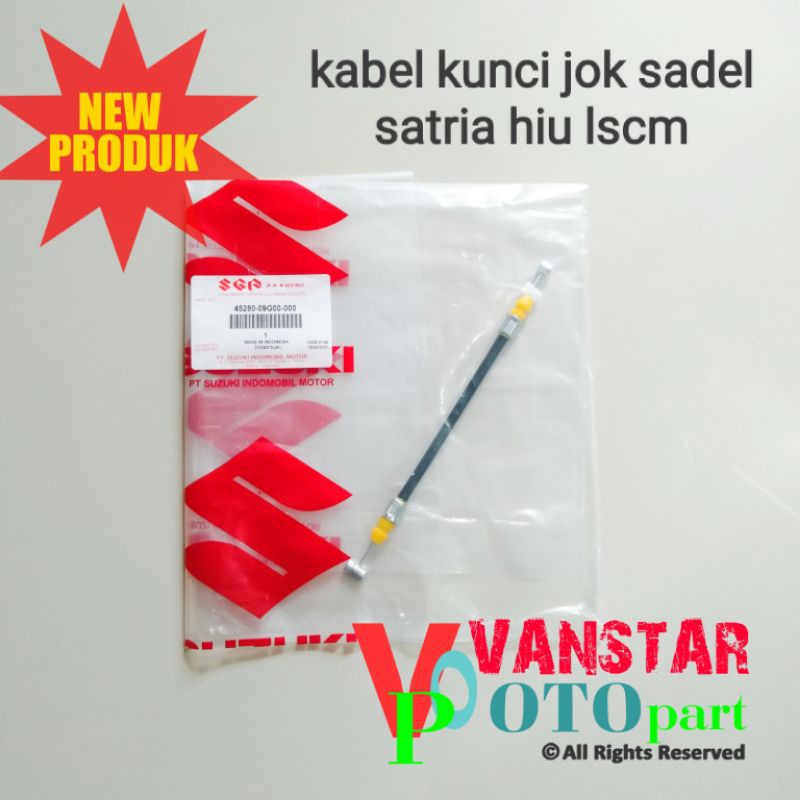 kabel jok satria hiu 2tak