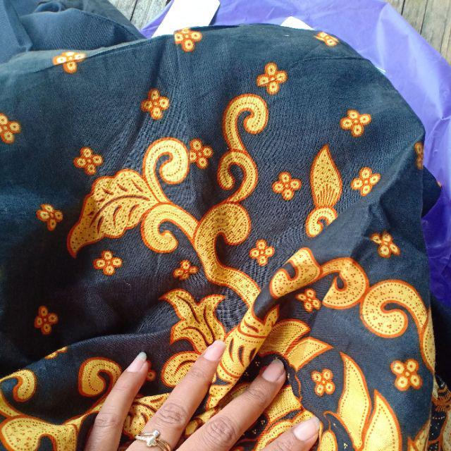 Maura Couple Sania Ruffle Batik Couple