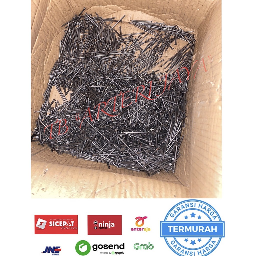 Paku Kayu 2" inch 5 cm 100 gram / pack Bungkus / Paku Triplek 2 inch 5 cm 100 gram