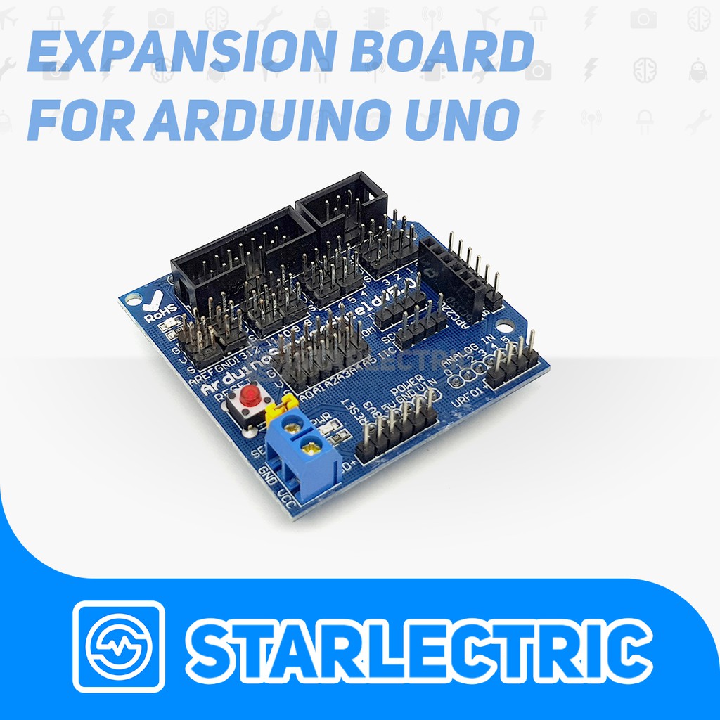 Sensor Expansion Shield for Arduino Uno v5.0