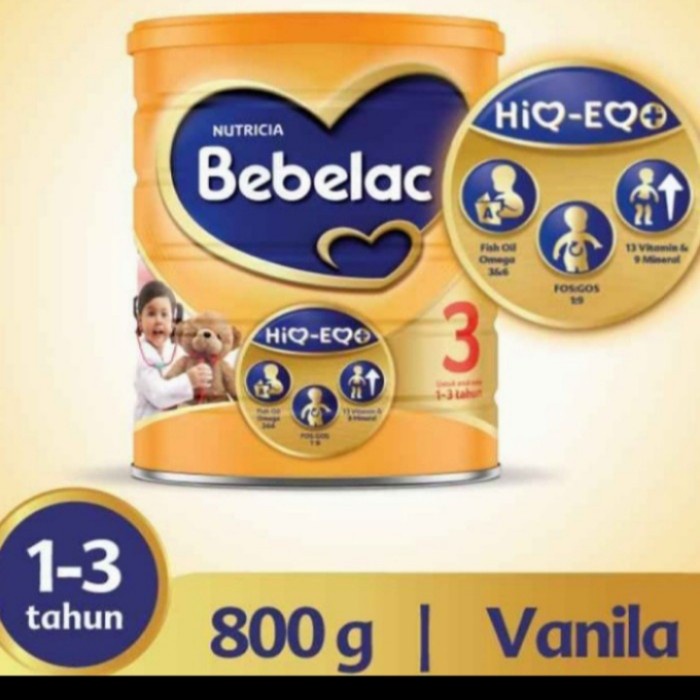 

Bebelac 3 Susu Formula Vanila/Madu 800gr