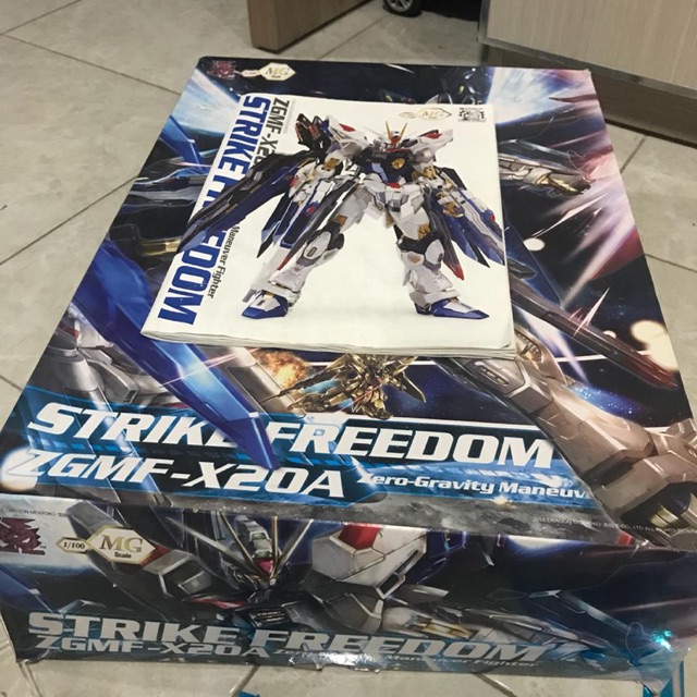 mg strike freedom dragon momoko ( bekas & wyswyg)