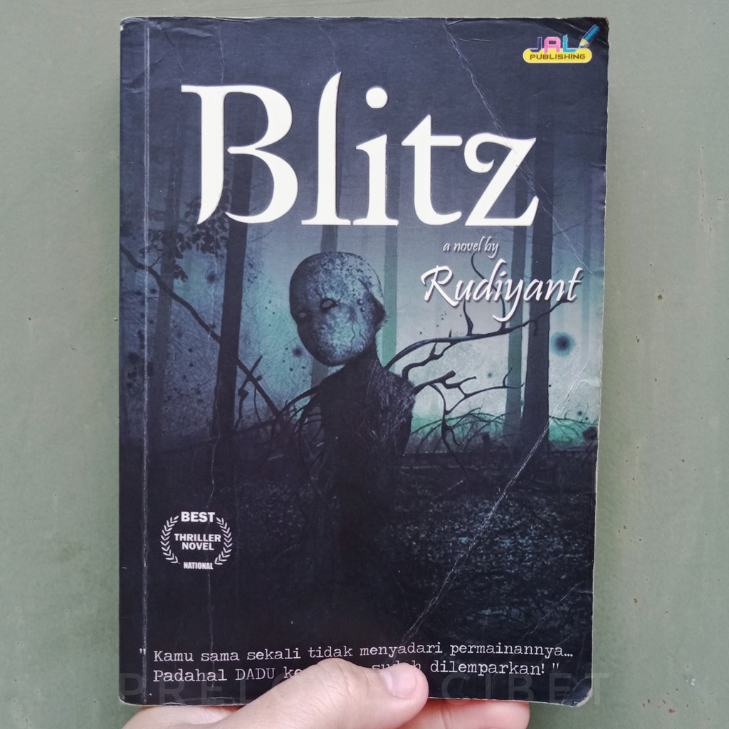 [PRELOVED] Buku Novel BLITZ a novel by Rudiyant (Bekas Pribadi) / Novel Horor / Novel Misteri