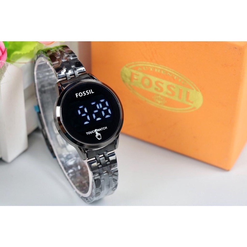 BESTSELLER COD JAM TANGAN RANTAI LED JAM TANGAN WANITA RANTAI LED