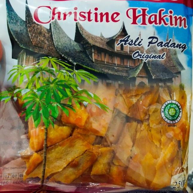 

☉ Kripik Keripik Balado Christine Hakim 250gr 250gram Asli Padang Murah ❊