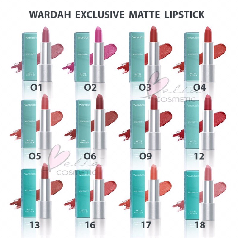 Wardah Exclusive Matte Lipstick 3.5g