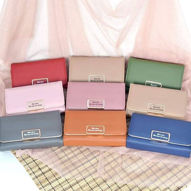 Dompet Lipat FY Sedang Logo Rectangle Women 2305-28/2306-28