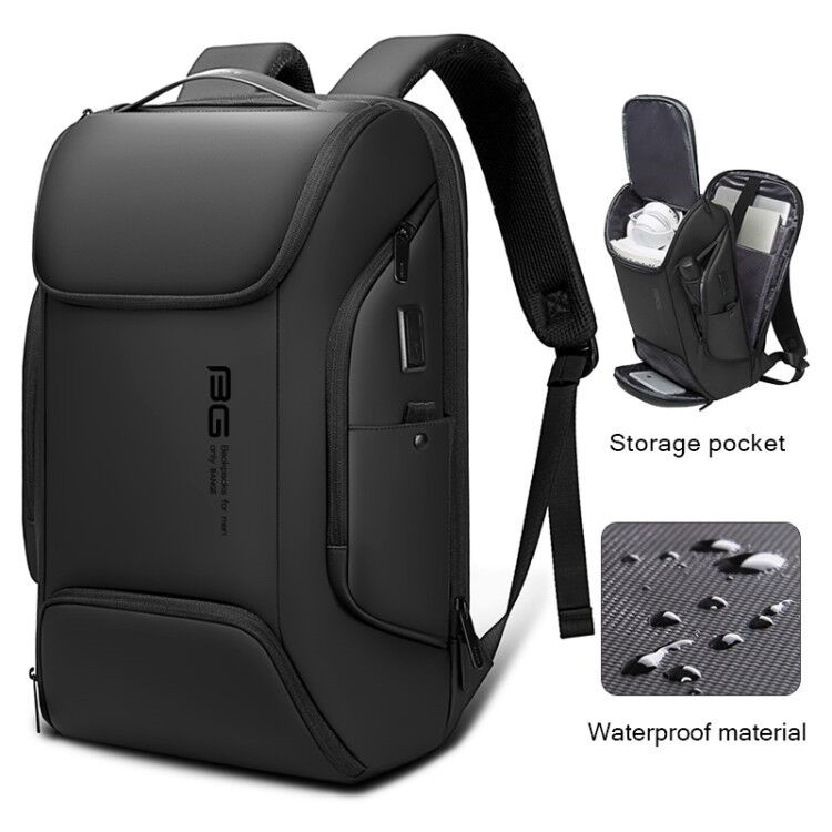 Tas Bange BG7267 Bag Backpack Ransel Laptop 15.6&quot; Inch USB Anti Air