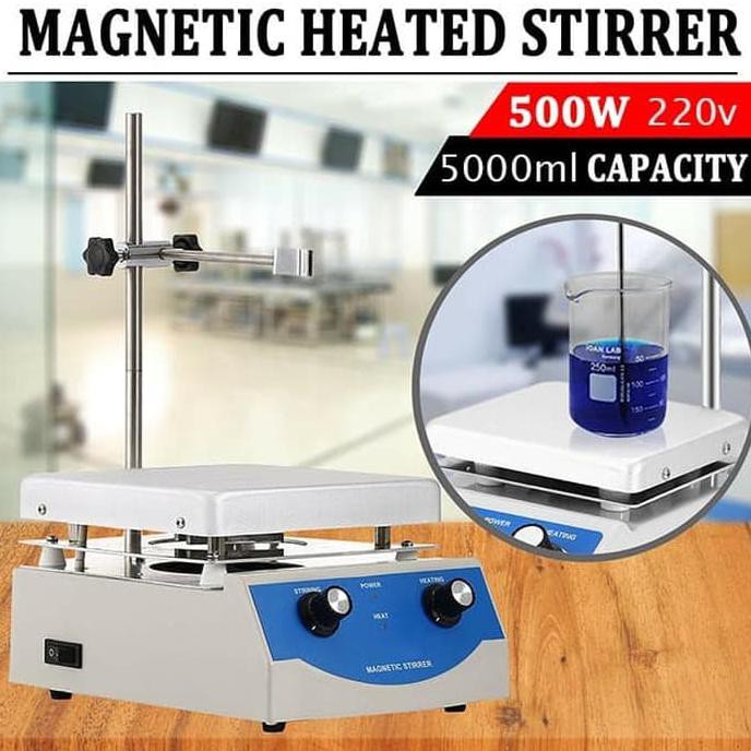Jual Hot Plate Magnetic Stirrer SH-3 Magnet Stirer Pemutar Lab Hotplate SH3 Indonesia|Shopee Indonesia
