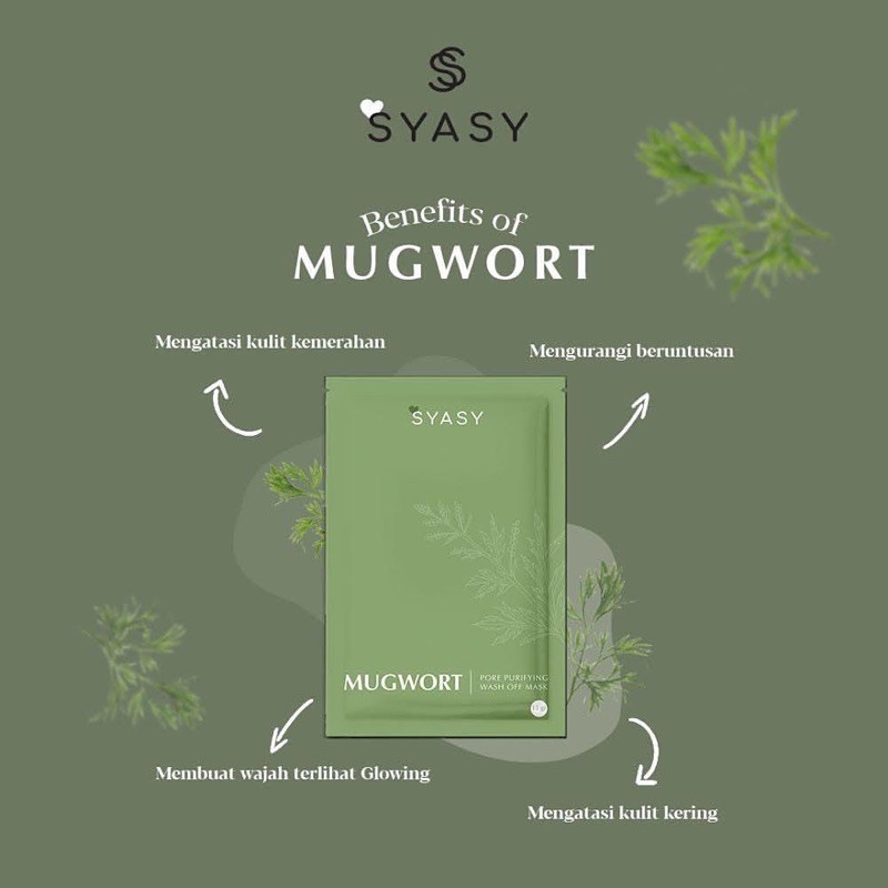 [ READY SIAP KIRIM ] MUGWORT SYASY.ID || MUGWORT MASK || LAPAKCANTIQUE_