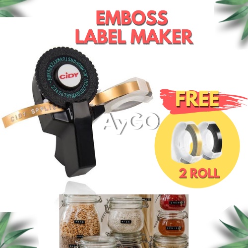 

LABEL MAKER EMBOSSING / MINI DIY TYPEWRITER / MOTEX / CIDY