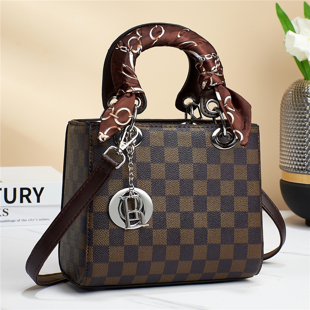 BJ43540 - BROWN/COFFEE/SQUARE - TAS WANITA FASHION IMPORT MODIS ELEGAN TERMURAH TERLARIS TERBARU BAGSTORE JAKARTA TAS BATAM BQ3540 LT2133 CR7935