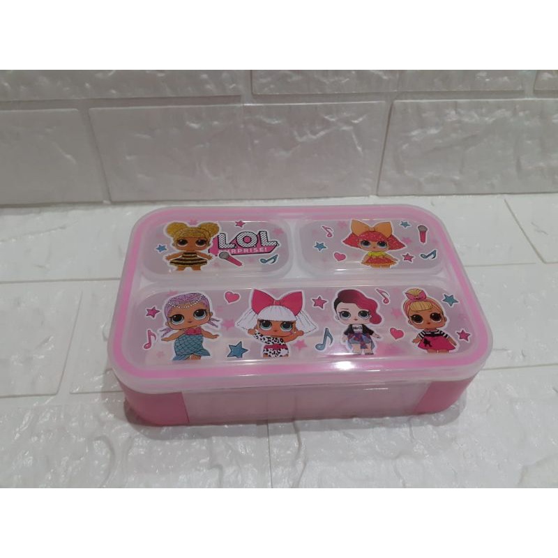 Lunch Box Grid X9008 Anti Tumpah Bocor / Kotak Makan