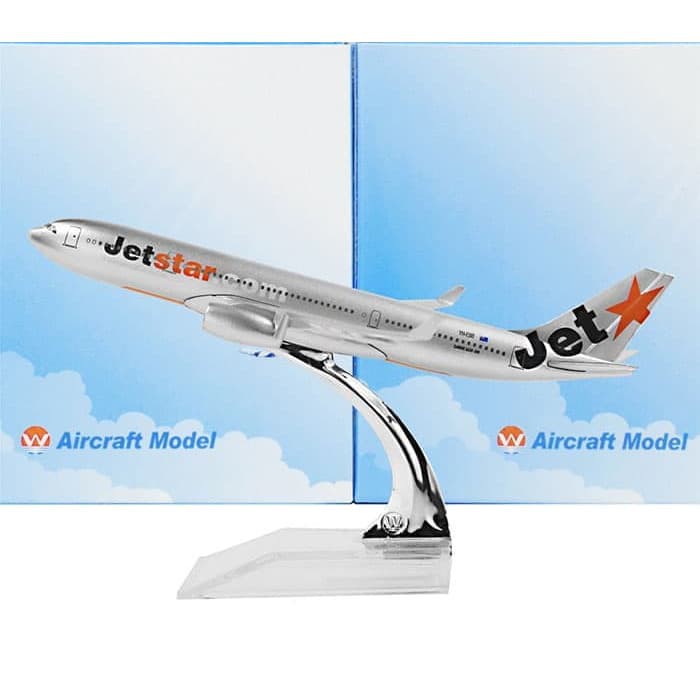 Terbaru Laris! MINIATUR DIECAST PESAWAT JET STR PAJANGAN HIASAN PESAWAT Murah!