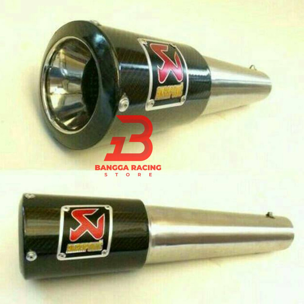 Knalpot Racing Akrapovic GP Pedrosa / Akra Gelas SIlincer Only