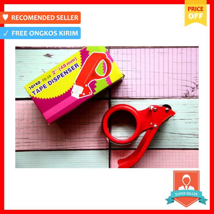 

Tape Dispenser Joyko Td 2S (Bahan Metal) - Pengikat & Perekat - Selotip & Double Tape