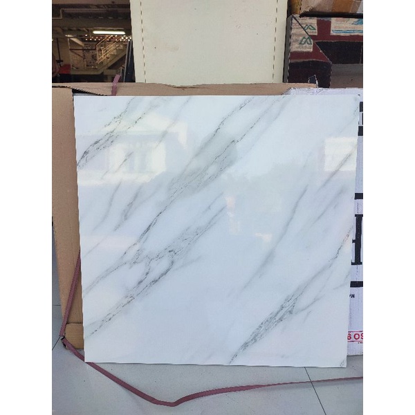 Premium (Mount) GRANITE LANTAI 60X60 LAVANI WHITE / KWL / ARNA / GLOSSY