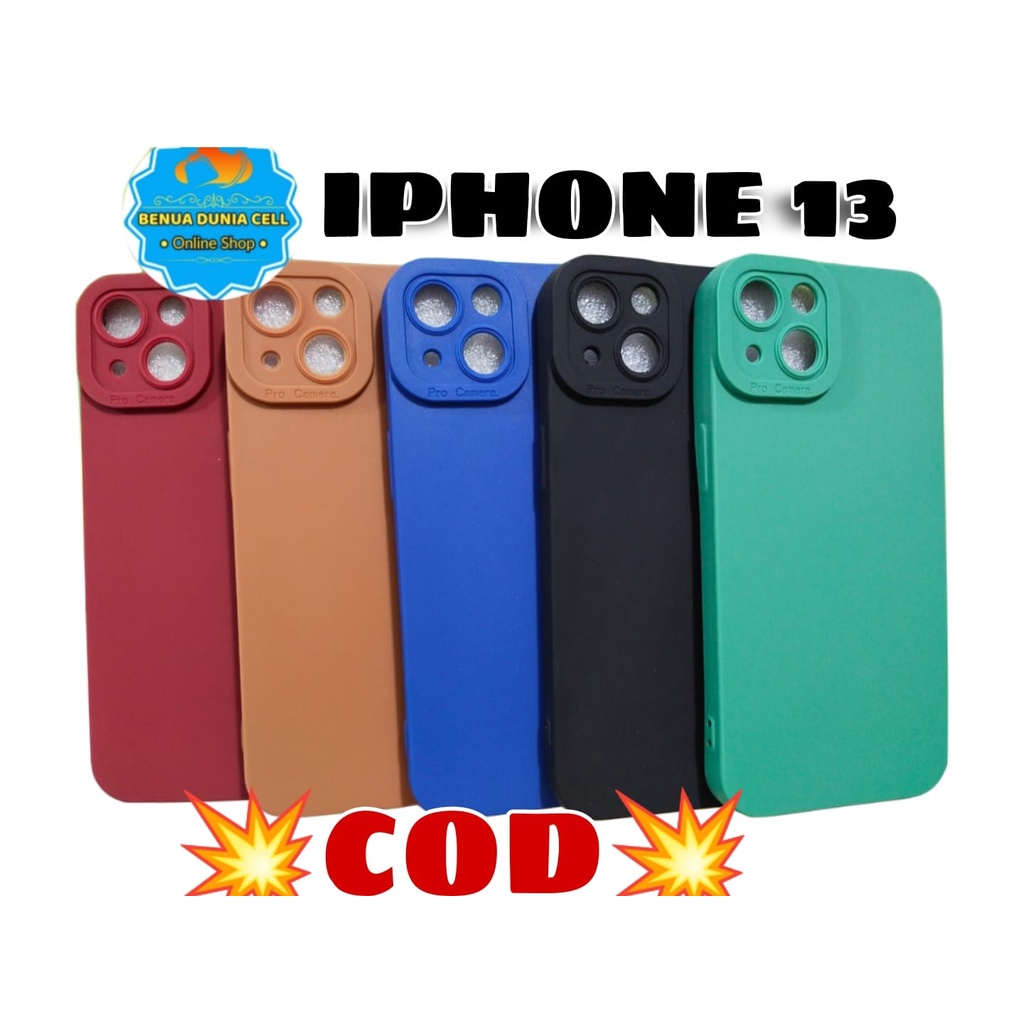 FOR IPHONE 13, 13PRO, 13PRO MAX - SOFTCASE PRO KAMERA PC FOR IPHONE 13 // 13 PRO // 13 PRO MAX - BDC