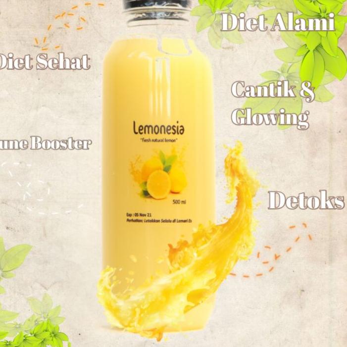 

10.10 COD SARI LEMON 500 ML 100% MURNI PREMIUM BEST SELLER MURAH USAHA PURE DIET LANGSING