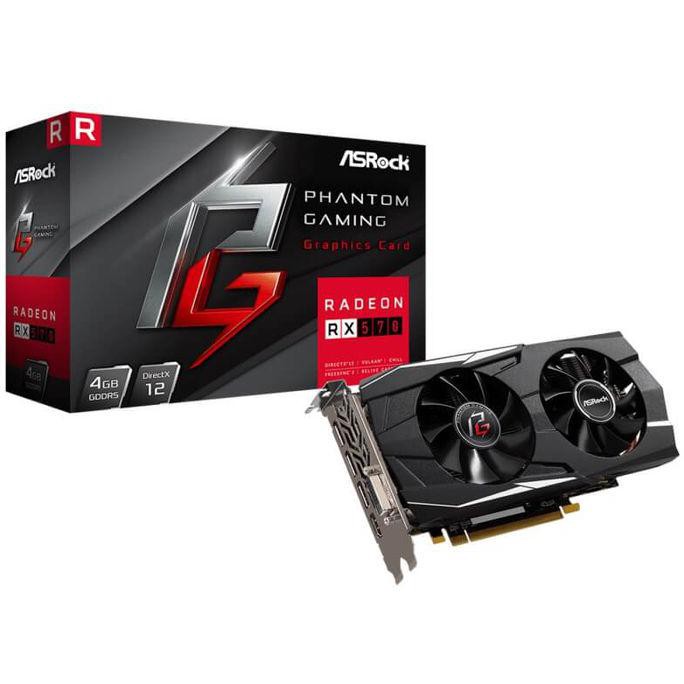 ASRock Radeon RX570 4GB Phantom Gaming D