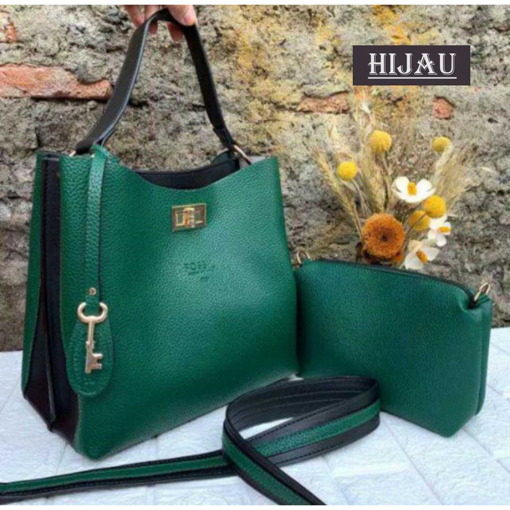 TAS F TOTE 2 RUANG / TAS FASHION WANITA