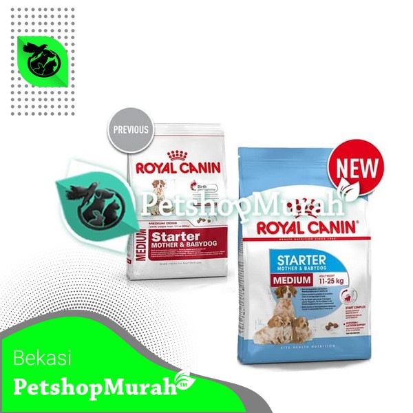 Makanan Anjing Royal Canin Medium Starter Mother &amp; Babydog 4 Kg