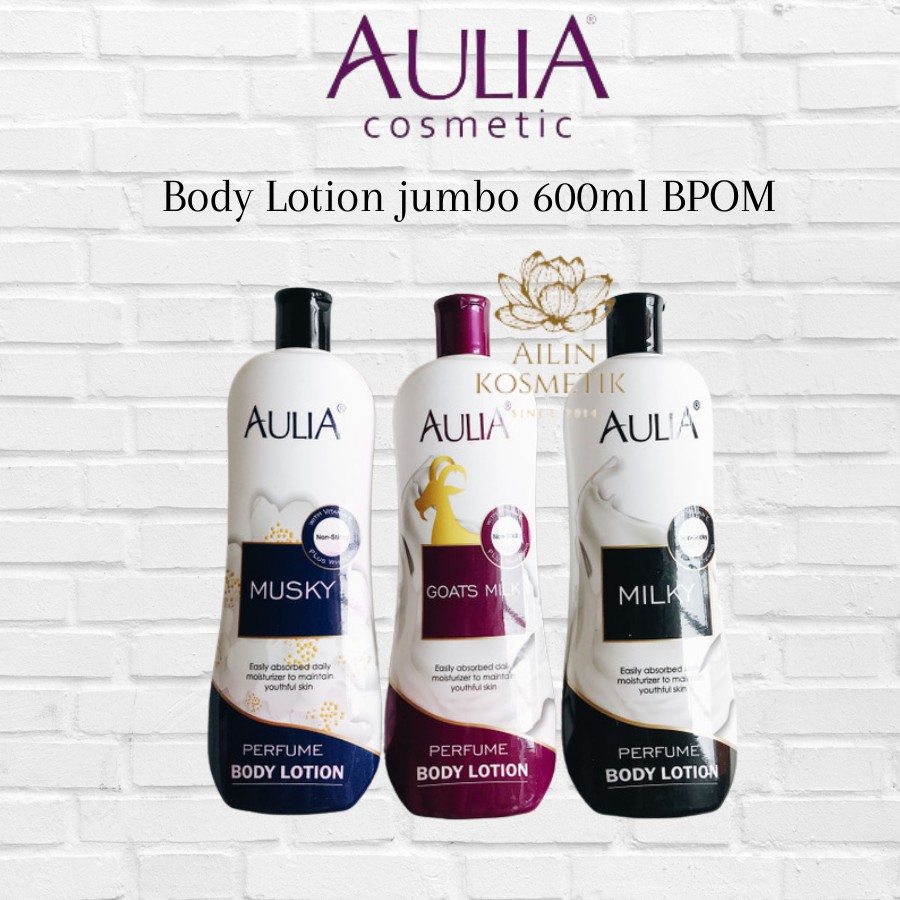 AULIA Perfume Body Lotion jumbo 600ml BPOM / Lotion pemutih  by AILIN