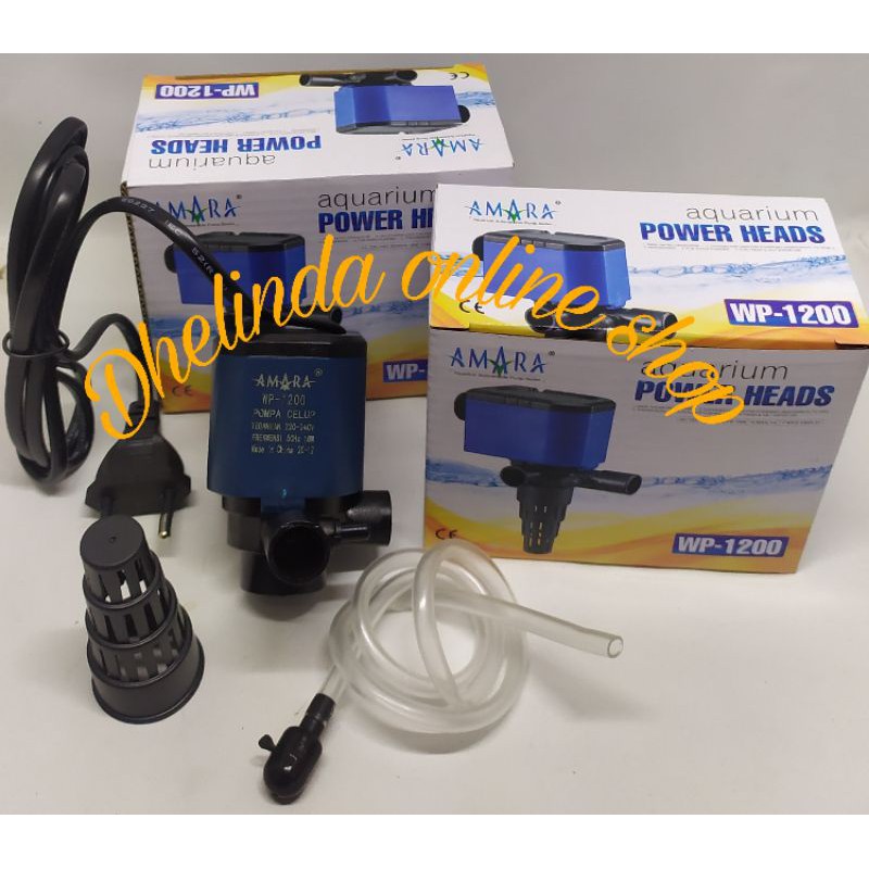 Mesin pompa Amara  WP 1200. power heads. Aquarium