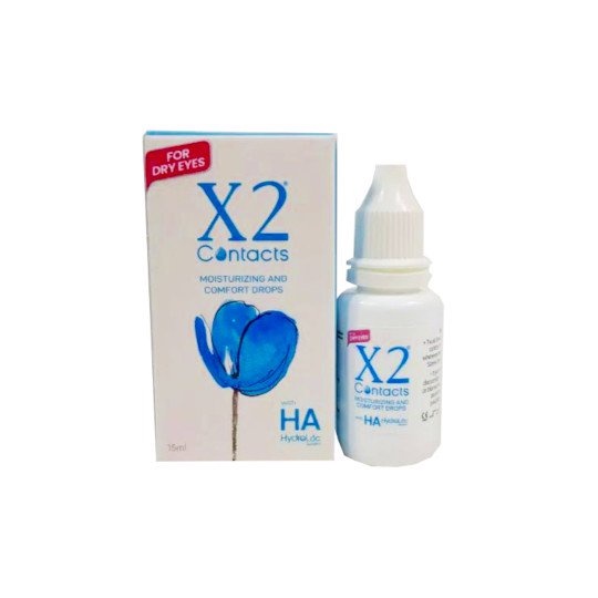 Tetes Mata X2 CONTACTS with HA hydroloc 15ML