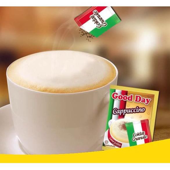 

good day kopi cappuccino with coklat granule (10's) harga termurah